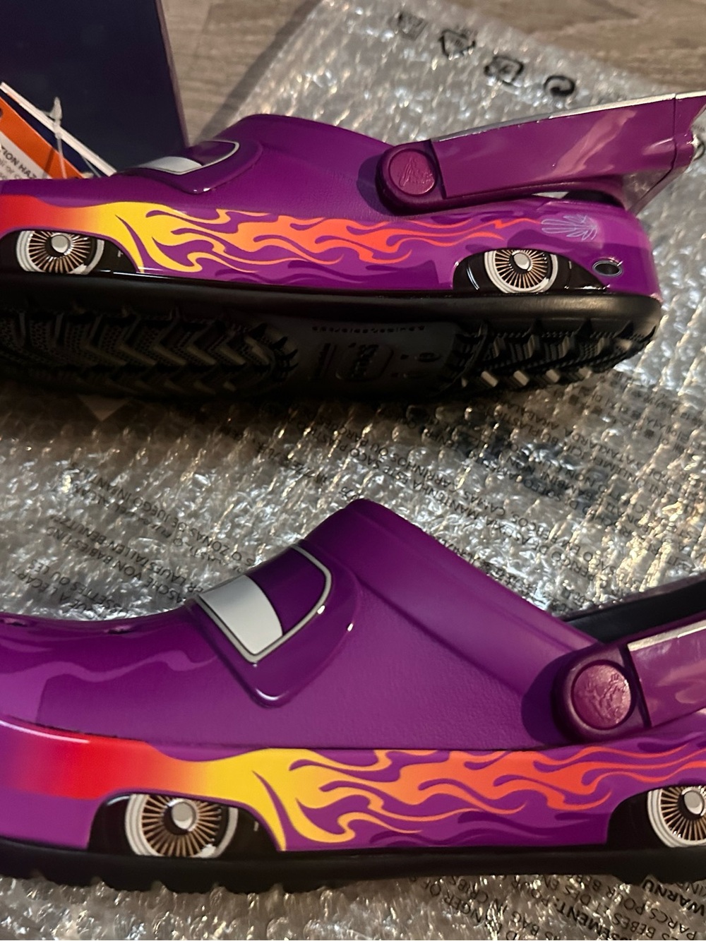 2026 Disney D23 x Crocs Cars Ramone Clog Adult USA Size m7/w9 - Picture 6 of 15